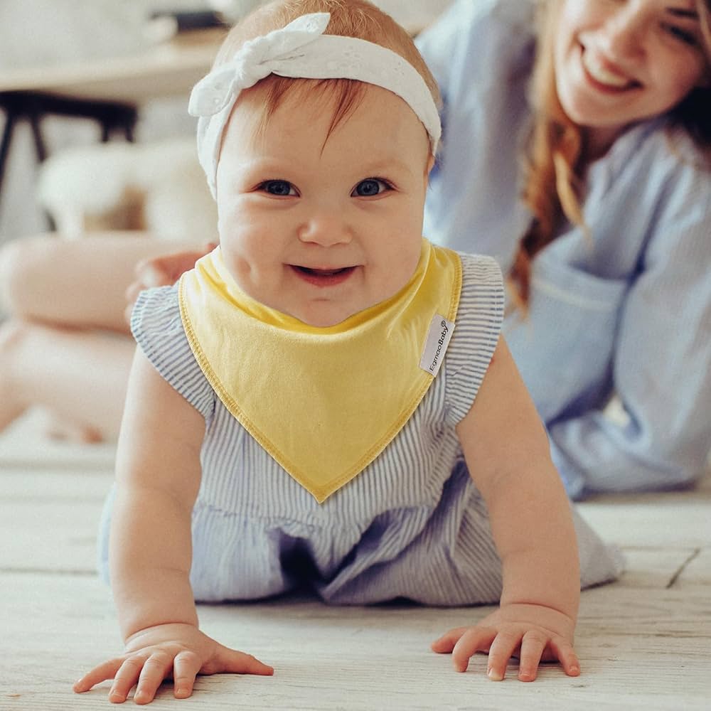 Todo lo que necesitas saber sobre los baberos bandana Egmao Baby y su uso