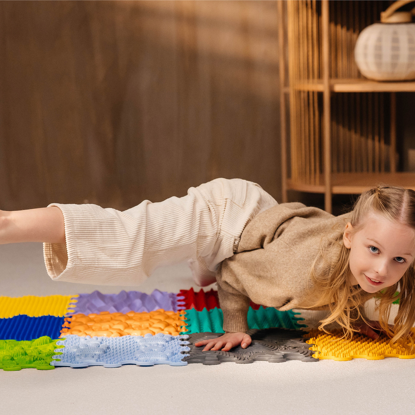 Set All in One Mat alfombra sensorial 12 piezas Ortoto