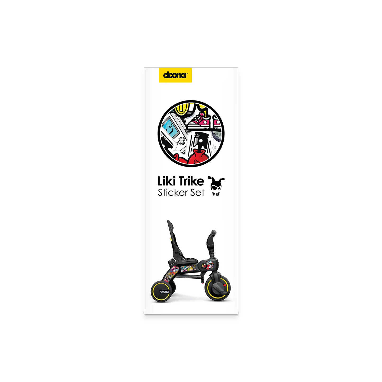 Set stickers triciclo Liki Doona