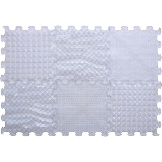 Set Ice Relaxing Mat alfombra sensorial 6 piezas Ortoto