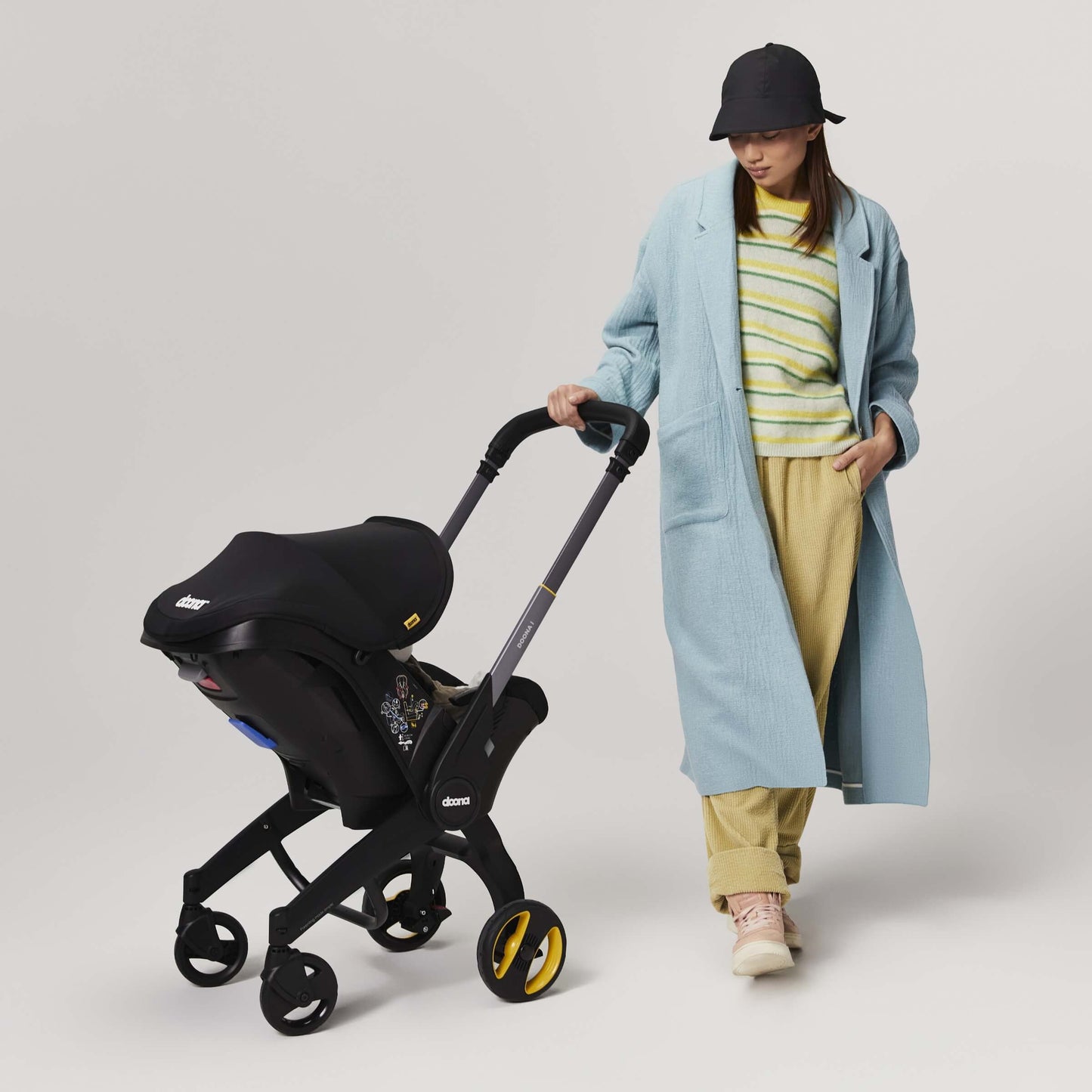 SILLA NIDO Y COCHE DOONA+ NITRO BLACK