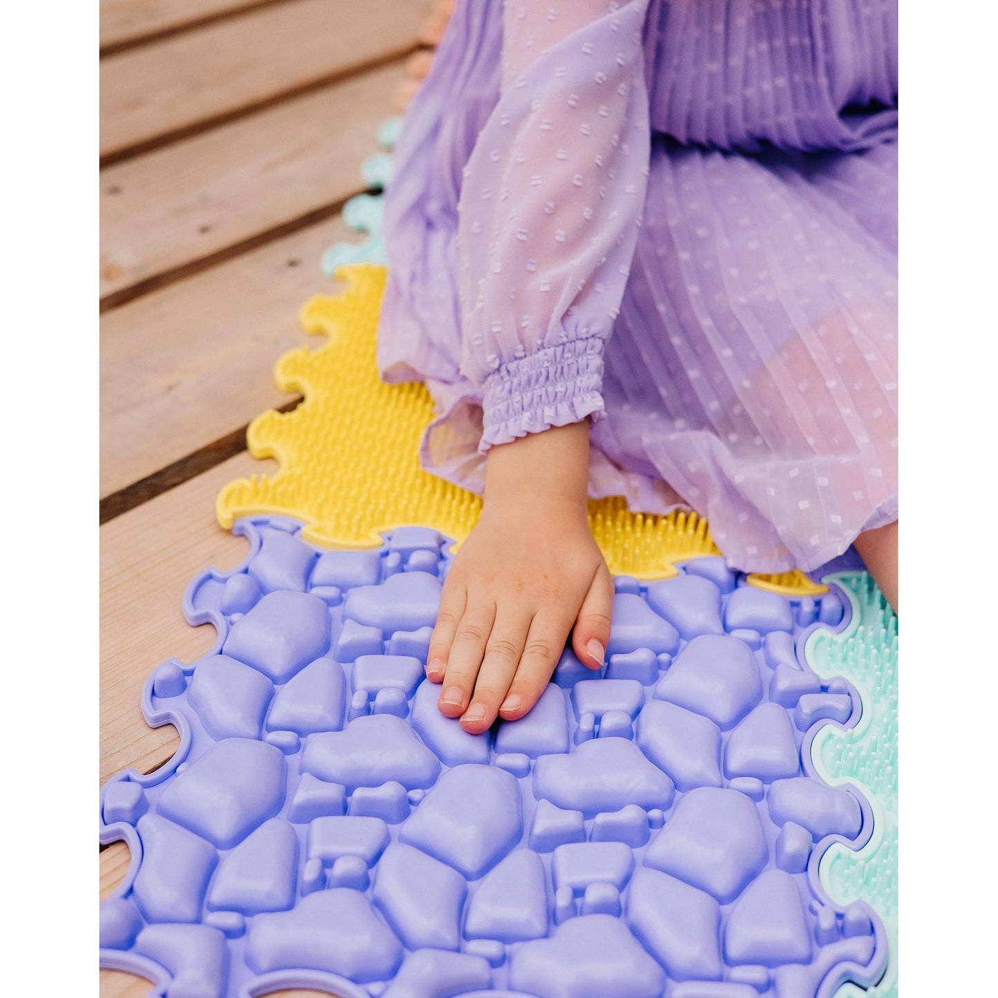 Set Sensory & Calm Mat alfombra sensorial 8 piezas Ortoto