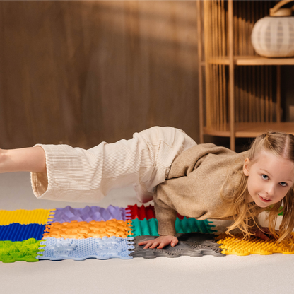 Set All in One Mat alfombra sensorial 12 piezas Ortoto