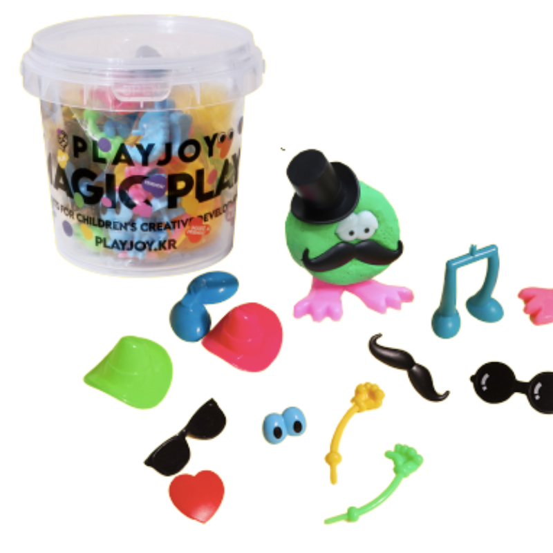Balde accesorios plasticina PlayJoy