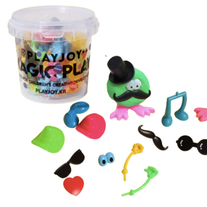 Balde accesorios plasticina PlayJoy
