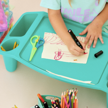 Pack Plasticinas + Balde accesorios + Bandeja