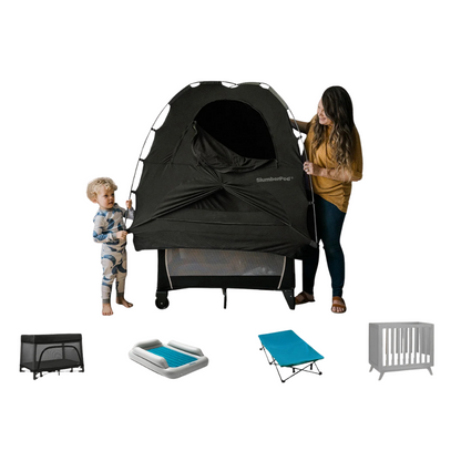 Blackout portátil de cuna Slumberpod con ventilador