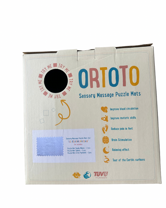 Alfombra Ice Relaxing 6 piezas Ortoto