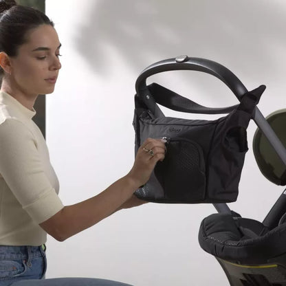 Bolso esencial negro silla coche Doona+