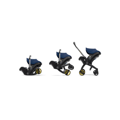 Coche y silla de auto Doona+ Blue + Bolso de almacenamiento Doona