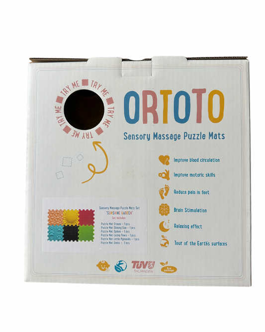 Alfombra Sunshine Garden 6 piezas Ortoto