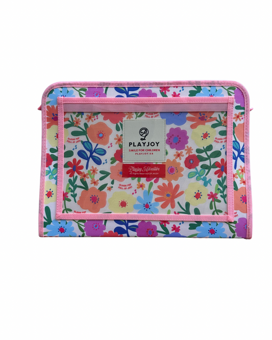 Maleta de viaje flores Playjoy