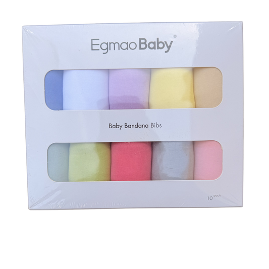 Baberos bandana Egmao Baby 10 unidades