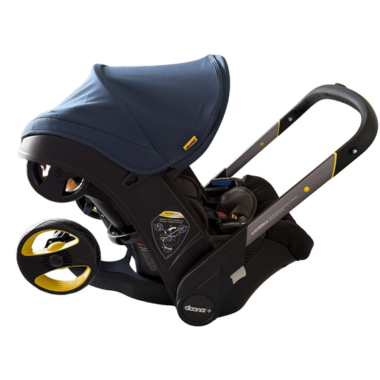 Coche y silla nido Doona+ Deep Blue