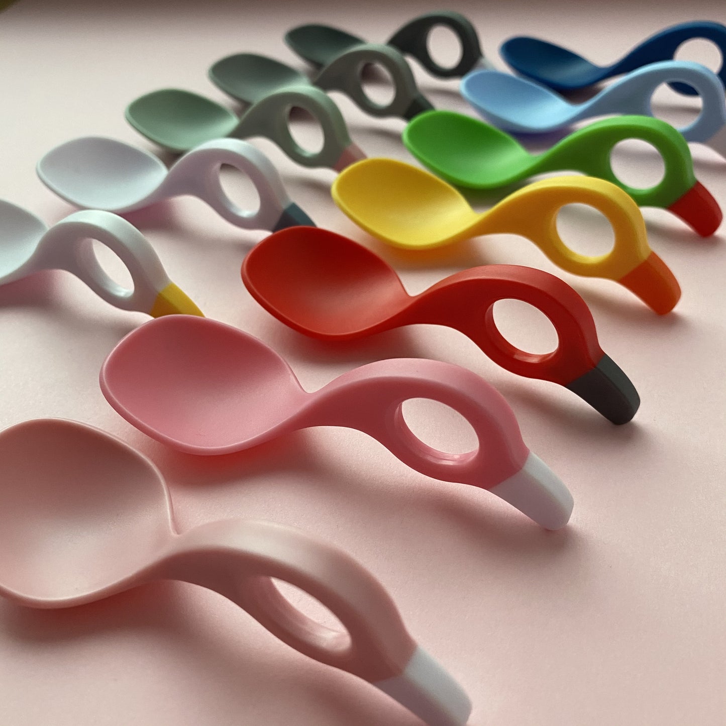 Pack 2 cucharas para comer bebé ICan