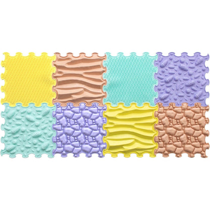 Set Sensory & Calm Mat alfombra sensorial 8 piezas Ortoto