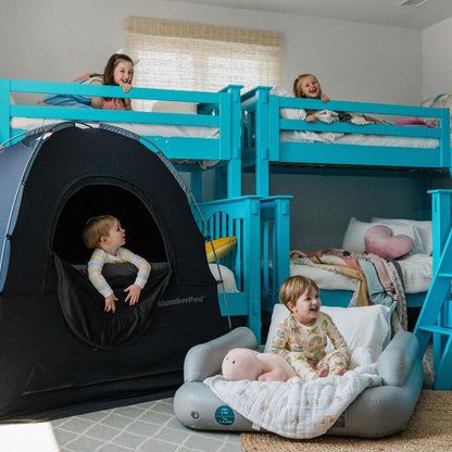 PREVENTA Pack blackout portátil cuna Slumberpod + Colchón inflable Slumbertot