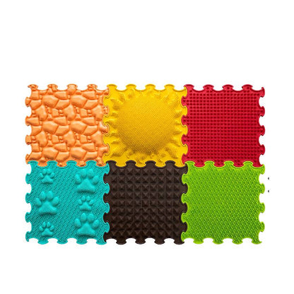 Set Sunshine Garden Mat alfombra sensorial 6 piezas Ortoto