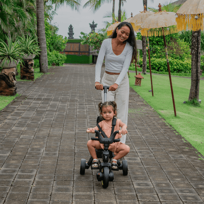 Triciclo Liki Trike S3 Grey + Protector de lluvia