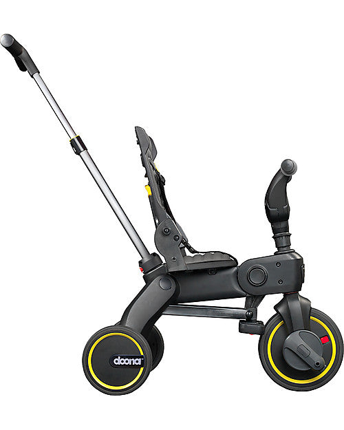 Triciclo Liki Trike S3 Grey + posa vaso Doona