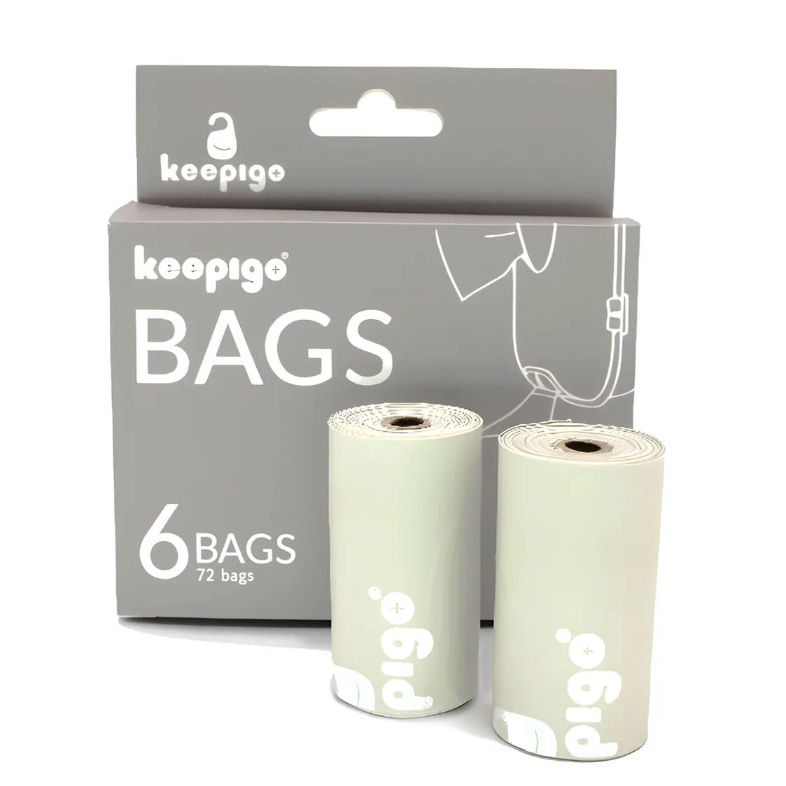 Repuestos de bolsas de pañales desechables compostables