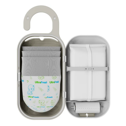 Organizador portátil 3 en 1: Pañales, toallitas y bolsas Keepigo